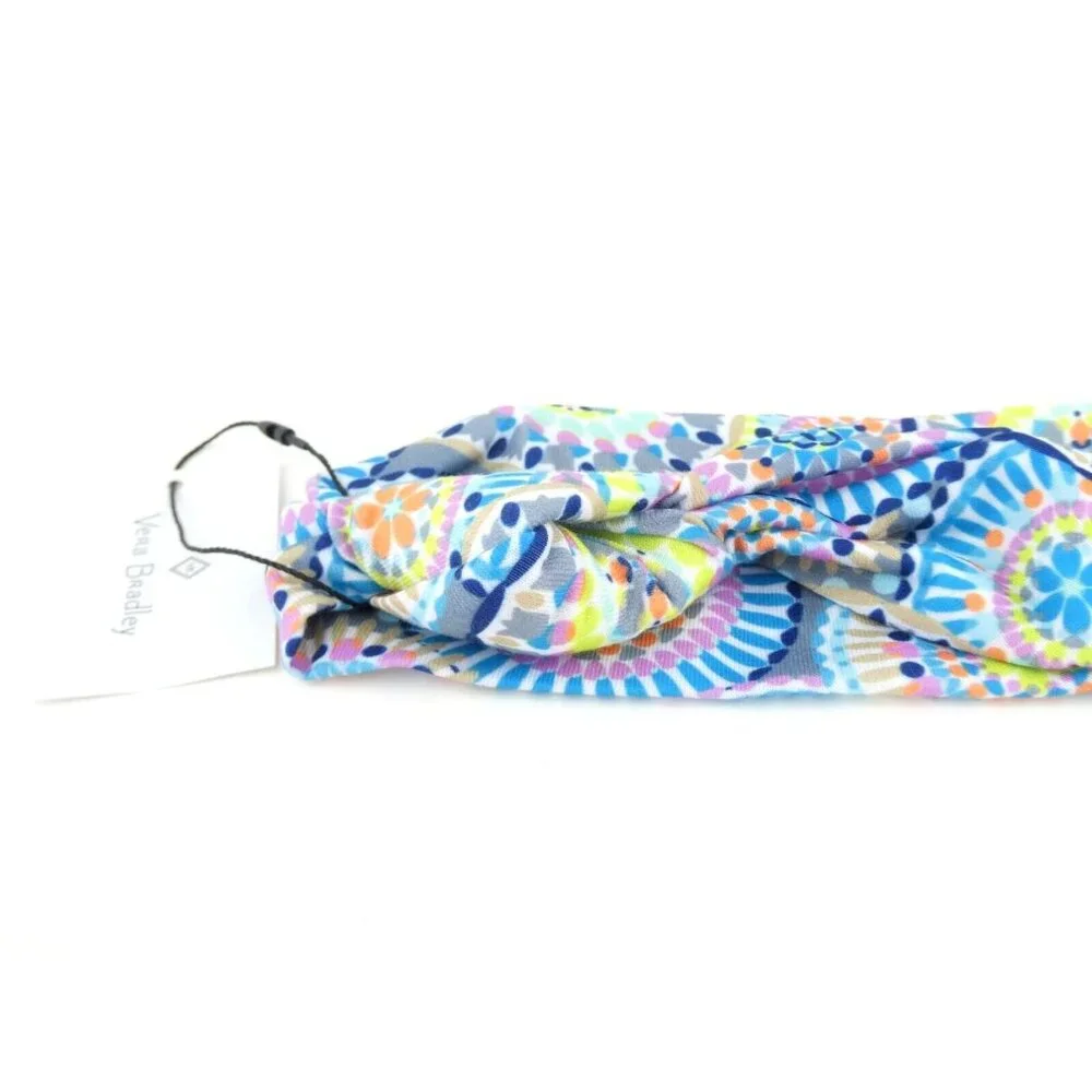 Vera Bradley Sunny Medallion Knotted Headband NWT